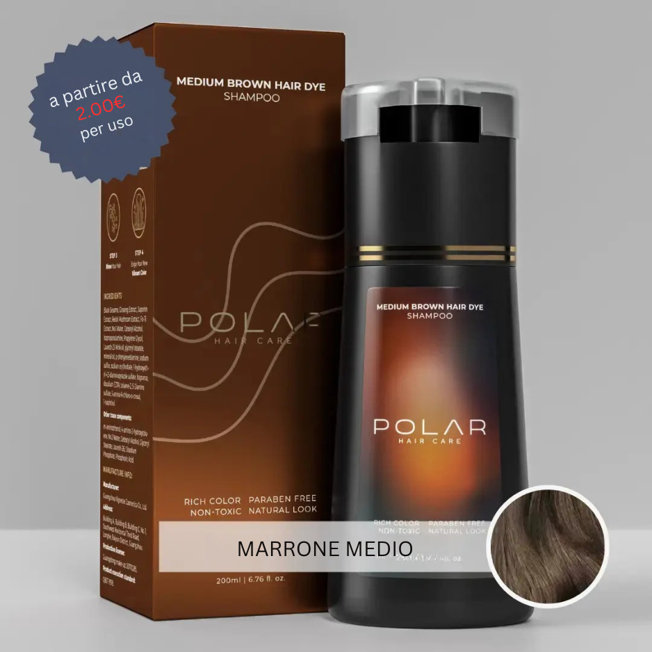 BellaColla® - Shampoo POLAR® correttore del grigio