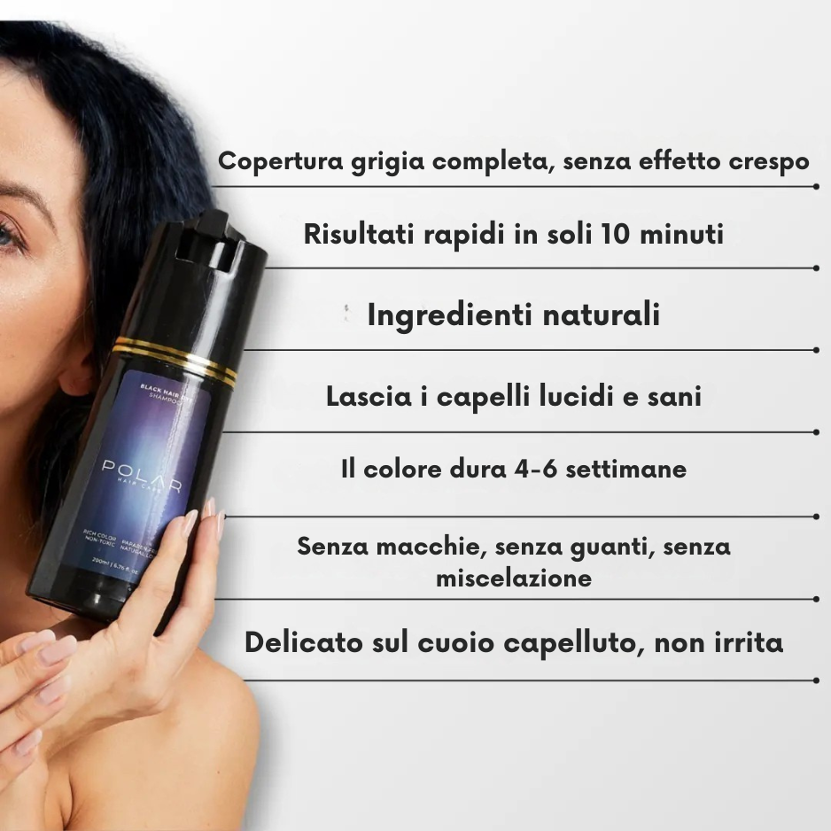 BellaColla® - Shampoo POLAR® correttore del grigio